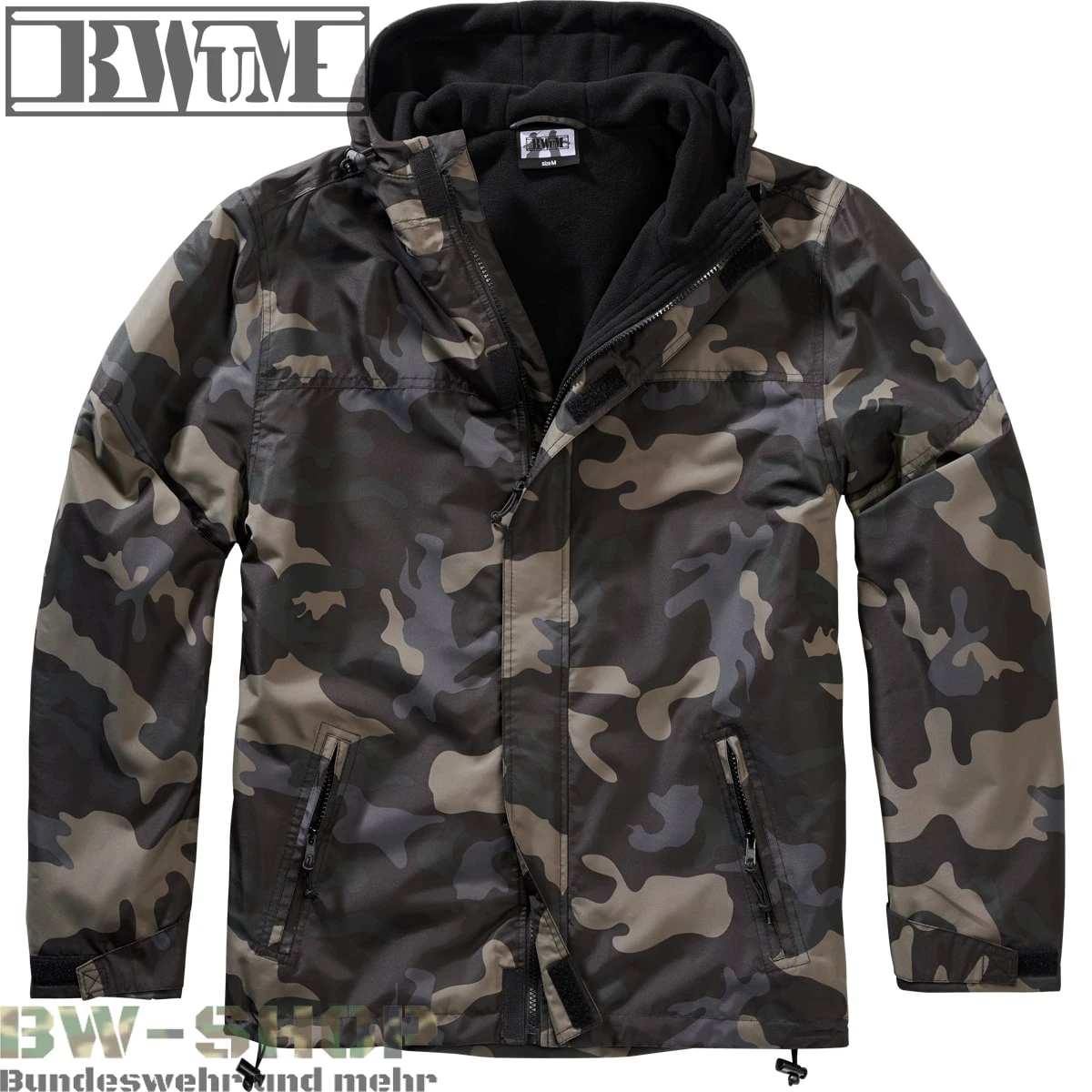 Brandit Teddyfleece Troyer Brandit Teddyfleece Troyer -Bundeswehr Und Mehr BWuMWindbreakerZipdarkcamo1 wz min 4882 BWuM Windbreaker mit Zipper