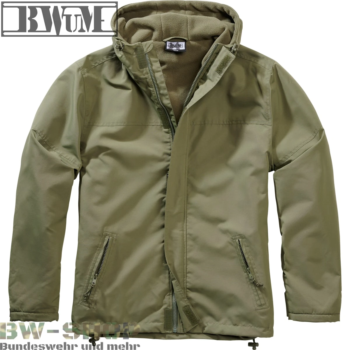 Brandit Teddyfleece Troyer Brandit Teddyfleece Troyer -Bundeswehr Und Mehr BWuMWindbreakerZipoliv1 wz min 4882 BWuM Windbreaker mit Zipper