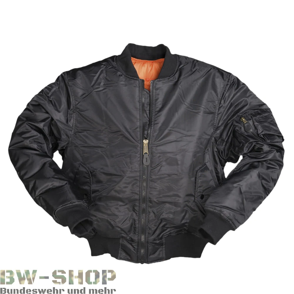 Original Bundeswehr LFZ Schutzjacke Mil-Tec Original Bundeswehr LFZ Schutzjacke -Bundeswehr Und Mehr MA1Bomberjackeschwarz1000 2175 bw 2175 US Fliegerjacke MA1 Neu Army Pilotenjacke Bomberjacke