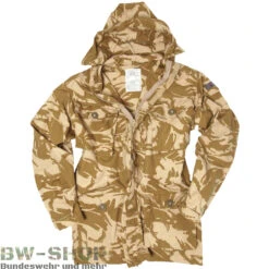 Original BWuM Bundeswehr Feldhose -Bundeswehr Und Mehr britischdesertparka1100 4266 bw 4266 Original Britische Armee Parka DPM Tarn Desert Tarn Combat Smock
