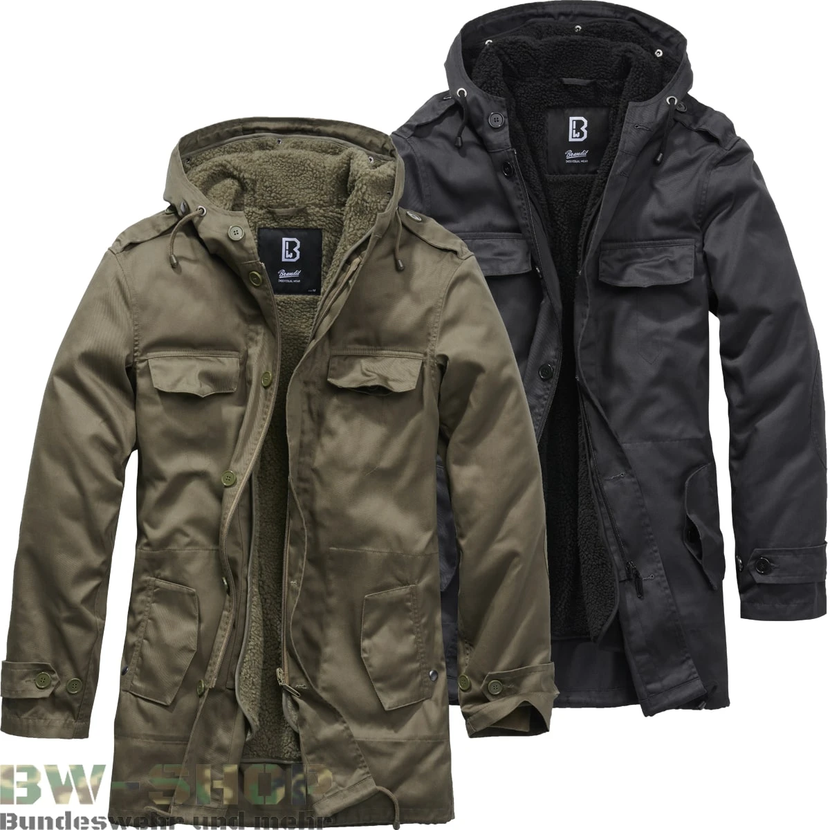 Original Britische Armee Feldjacke DPM-Tarn (Field Jack... Brandit Original Britische Armee Feldjacke DPM-Tarn (Field Jack... -Bundeswehr Und Mehr bwparkaforest wz min 5688 Brandit Bundeswehr Parka Forest mit Futter