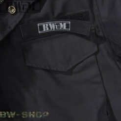 Brandit Tactical Performance Outdoor Jacke -Bundeswehr Und Mehr bwumm65jackeschwarzdetail2 wz min 5715 BWuM Feldjacke M65 Patch und Flaggen