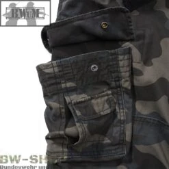 Brandit Hose Ray Vintage Slim Fit -Bundeswehr Und Mehr bwumshortsdetail2 wz min 5183 BWuM M65 Pure Shorts