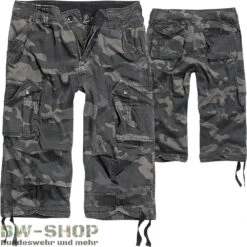 Brandit US BDU RipStop Shorts *2. Wahl* -Bundeswehr Und Mehr dreiviertelshortsdarkcamo1000 4853 bw 4853 Brandit 3 4 Shorts Urban Legend Neu kurze Hose