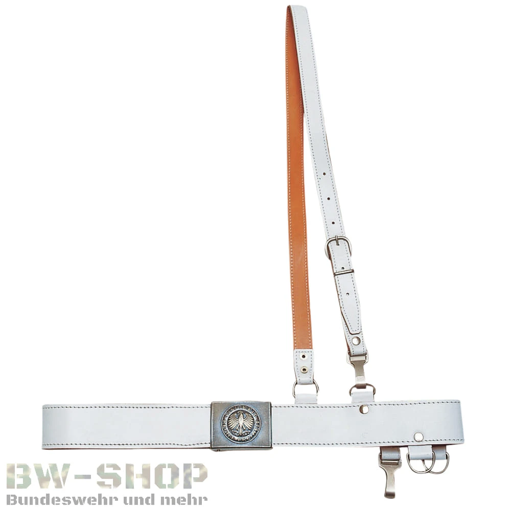 Original Bundeswehr Gürtel & Koppel Leder Marine Original Bundeswehr Gürtel & Koppel Leder Marine -Bundeswehr Und Mehr feldjaegerkoppelneu1100 1894 bw 1894 Original Bundeswehr Feldjaeger Koppel weiss Bw
