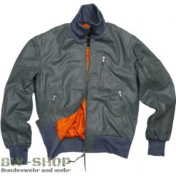 Mil-Tec Original Bundeswehr Fliegerjacke Aramid Grün -Bundeswehr Und Mehr fliegerjackegraunneu1100 4653 bw 4653 Bundeswehr Fliegerjacke Neu schwarz und grau Bw Pilotenjacke Lederjacke