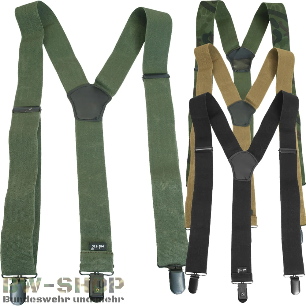 Original Bundeswehr Gürtel & Koppel Leder Marine Mil-Tec Original Bundeswehr Gürtel & Koppel Leder Marine -Bundeswehr Und Mehr hosentraegernalle1000 4574 bw 4574 US Hosentraeger mit Clip Neu 4 Farben