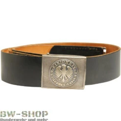 Bundeswehr Gürtel Leder Schwarz