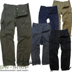 Original Bundeswehr Marine Bordhose Tropen / Khaki