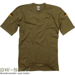 US Diensthemd Kurzarm -Bundeswehr Und Mehr leokoehlertshirttrope1000 4831 bw 4831 Original Bundeswehr T Shirt Tropen Leo Koehler Bw Unterhemd mit Flaggen Shirt