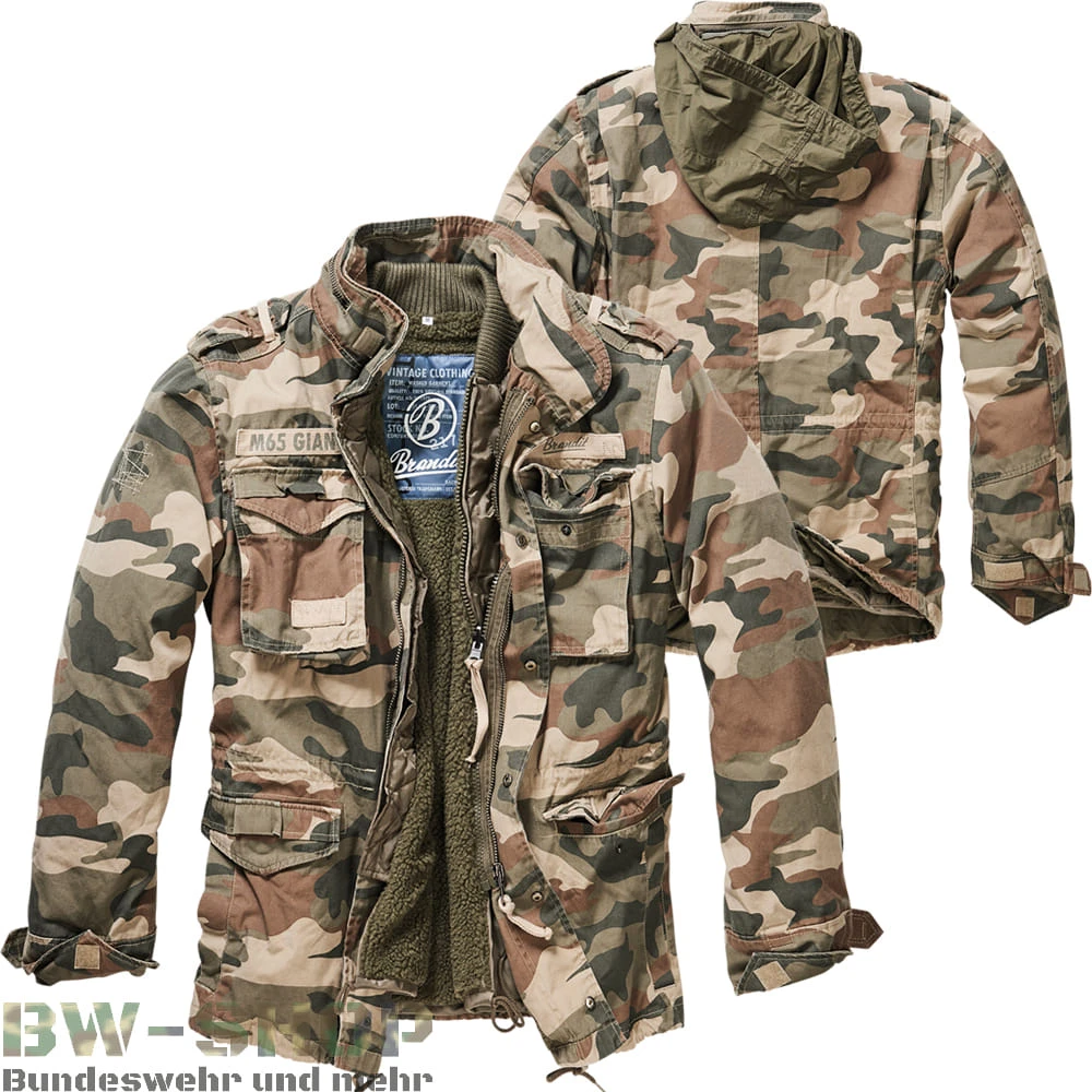 Brandit Windbreaker Sommer mit Zipper *Limited Edition* Brandit Windbreaker Sommer Mit Zipper *Limited Edition* -Bundeswehr Und Mehr m65giantlightwoodland 4139 Brandit Jacke M65 Giant Neu Vintage Parka Winterjacke bw 4139 Brandit Jacke M65 Giant Neu Vintage Parka Winterjacke