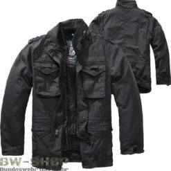 Brandit Windbreaker *2. Wahl* -Bundeswehr Und Mehr m65giantripstopschwarz wz min 5302 Brandit Feldjacke M65 Giant RipStop Limited Edition