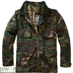 Brandit Windbreaker *2. Wahl* -Bundeswehr Und Mehr m65giantripstopwoodland wz min 5302 Brandit Feldjacke M65 Giant RipStop Limited Edition