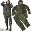 Mil-Tec Wald- Und Forst Arbeitsjacke Grün/orange -Bundeswehr Und Mehr naesseschutzlaminatanzugueinzeln1000 4935 bw 4935 Bundeswehr Naesseschutz Anzug Jacke Hose Flecktarn Bw Regenanzug Laminat