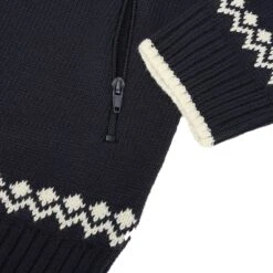 Brandit Original Bundeswehr Unterhemd Winter Mit Plüschfutter -Bundeswehr Und Mehr norwegercardiganjackedetail min 5272 Brandit Norweger Cardigan Jacke