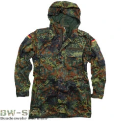 Bundeswehr Und Mehr -Bundeswehr Und Mehr parkaflecktarnneun1000 1938 bw 1938 Original Bundeswehr Parka Flecktarn und Wuestentarn Bw Feldparka B Ware