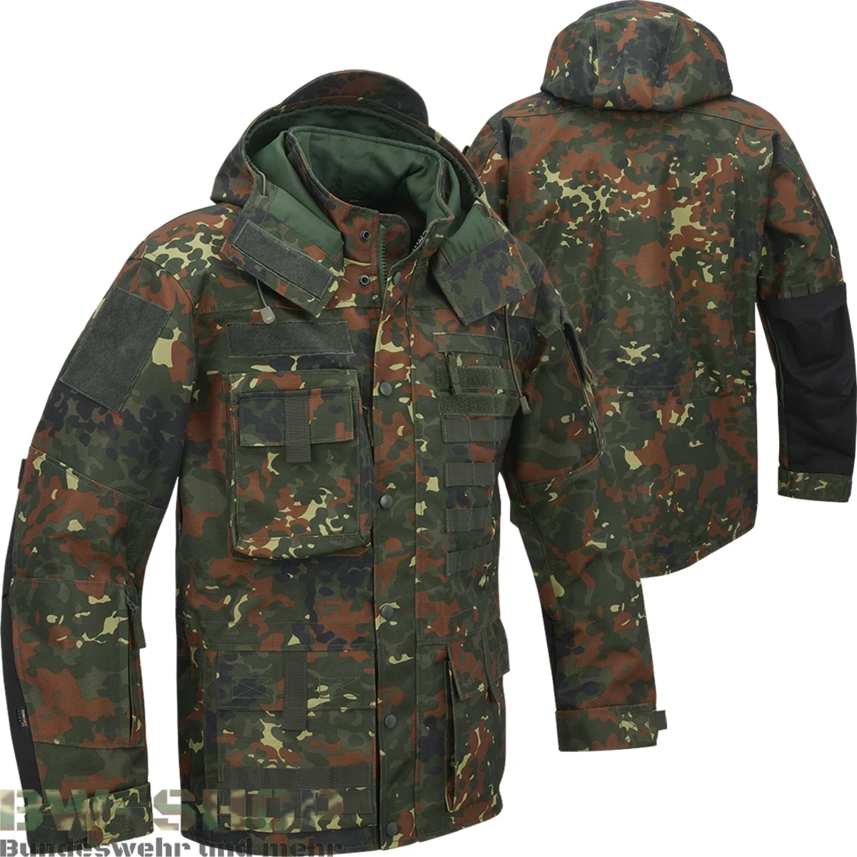 Original Bundeswehr Komplett Set Flecktarn 5-Farben Brandit Original Bundeswehr Komplett Set Flecktarn 5-Farben -Bundeswehr Und Mehr performancejackeflecktarn wz min 5323 Brandit Tactical Performance Outdoor Jacke