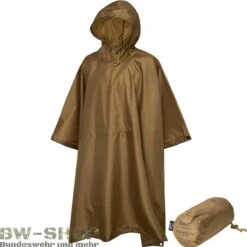 Brandit BWuM Windbreaker Sommer Mit Zipper -Bundeswehr Und Mehr ponchocoyotemitbeutel wz min 4127 Bundeswehr Poncho RipStop
