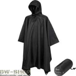 Brandit BWuM Windbreaker Sommer Mit Zipper -Bundeswehr Und Mehr ponchoschwarzmitbeutel wz min 4127 Bundeswehr Poncho RipStop