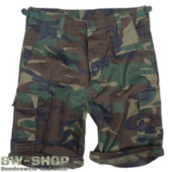 Brandit Original Bundeswehr Feldhose -Bundeswehr Und Mehr rangershortswoodland1000 4646 bw 4646 US Ranger Shorts Neu Bw Bermuda kurze Hose