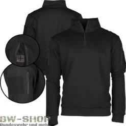 Mil-Tec Original Bundeswehr Set Feldparka + Unterziehjacke 4 Mil-Tec Original Bundeswehr Set Feldparka + Unterziehjacke -Bundeswehr Und Mehr tacticalsweatshirtschwarz wz min 5314 Militaer Tactical Sweatshirt mit Zipper