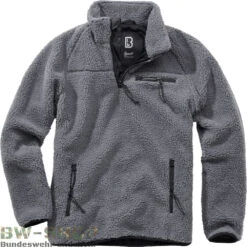 Brandit Windbreaker Mit Fleecefutter 5 Brandit Windbreaker Mit Fleecefutter -Bundeswehr Und Mehr teddyfleecetroyeranthrazit 4890 Brandit Teddyfleece Troyer Winter Pullover mit Fleece Futter bw 4890 Brandit Teddyfleece Troyer Winter Pullover mit Fleece Futter