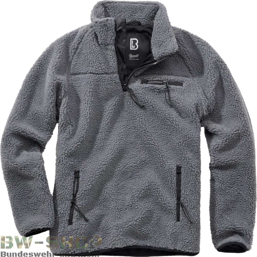 Brandit Windbreaker mit Fleecefutter Brandit Windbreaker Mit Fleecefutter -Bundeswehr Und Mehr teddyfleecetroyeranthrazit 4890 Brandit Teddyfleece Troyer Winter Pullover mit Fleece Futter bw 4890 Brandit Teddyfleece Troyer Winter Pullover mit Fleece Futter