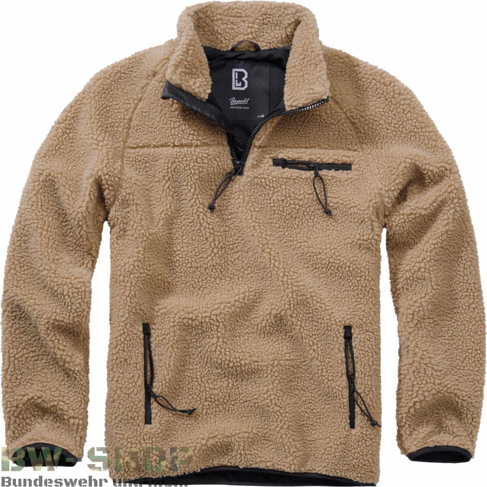 Brandit Windbreaker mit Fleecefutter Brandit Windbreaker Mit Fleecefutter -Bundeswehr Und Mehr teddyfleecetroyercoyote 4890 Brandit Teddyfleece Troyer Winter Pullover mit Fleece Futter bw 4890 Brandit Teddyfleece Troyer Winter Pullover mit Fleece Futter