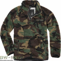 Brandit Windbreaker Mit Fleecefutter 7 Brandit Windbreaker Mit Fleecefutter -Bundeswehr Und Mehr teddyfleecetroyerwoodland 4890 Brandit Teddyfleece Troyer Winter Pullover mit Fleece Futter bw 4890 Brandit Teddyfleece Troyer Winter Pullover mit Fleece Futter