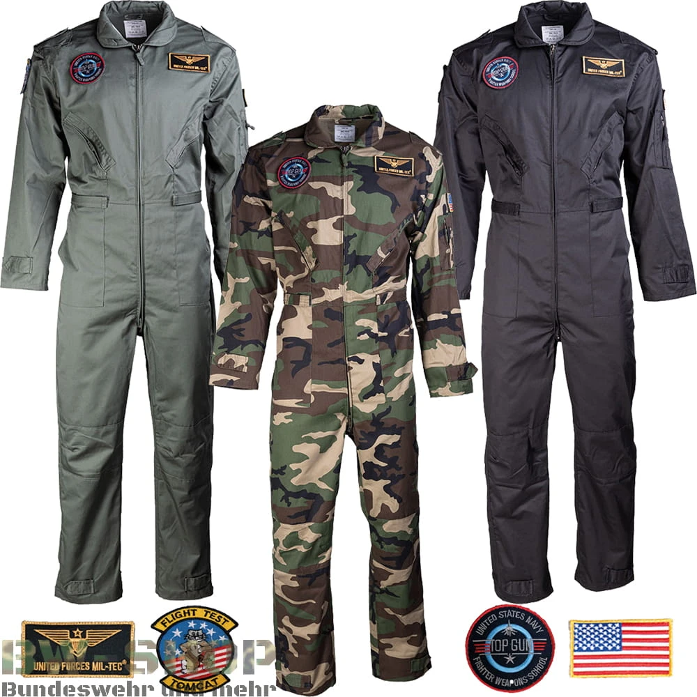 Original Bundeswehr Panzerkombi Flecktarn mit Futter Mil-Tec Original Bundeswehr Panzerkombi Flecktarn Mit Futter -Bundeswehr Und Mehr uspilotenkombimabzeichengesamt 5005 Bundeswehr Fliegerkombi Neu Bw Pilotenkombi Overall Kombi bw 5005 US Army Fliegerkombi mit Abzeichen Armee Pilotenkombi Overall Kombi