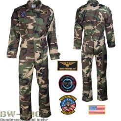 Mil-Tec Original Bundeswehr Panzerkombi Flecktarn Mit Futter 5 Mil-Tec Original Bundeswehr Panzerkombi Flecktarn Mit Futter -Bundeswehr Und Mehr uspilotenkombimabzeichenwoodland 5005 Bundeswehr Fliegerkombi Neu Bw Pilotenkombi Overall Kombi bw 5005 US Army Fliegerkombi mit Abzeichen Armee Pilotenkombi Overall Kombi